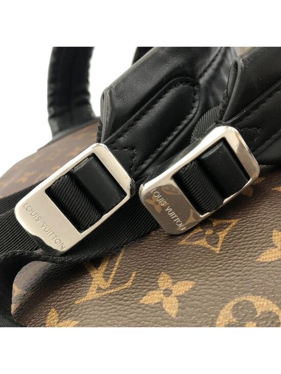 Louis Vuitton Monogram Macassar Josh Backpack Brown Marron